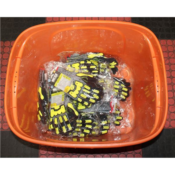 TOTE OF NEW BDG SIZE SMALL WINTER LINED CUT