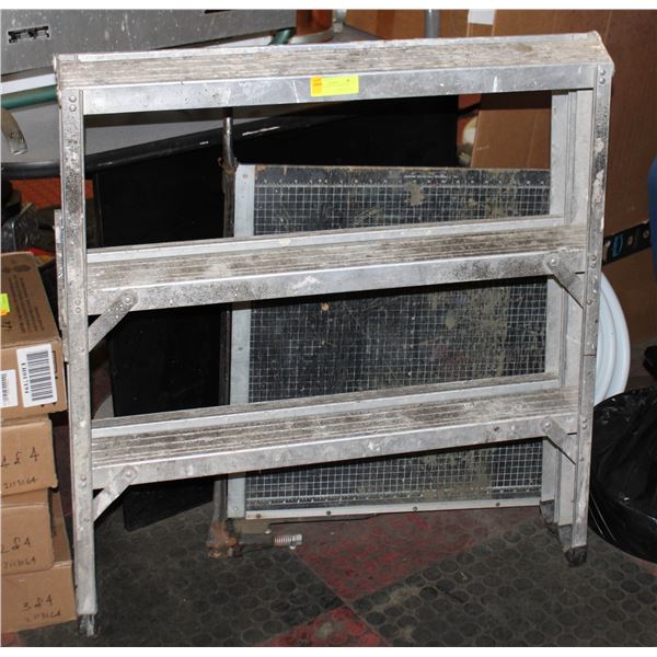 3 FOOT ALUMINUM 3 STEP SAW HORSE