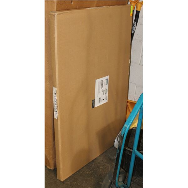 WOOD MIRROR 28X42&1/2X40 NEW IN BOX