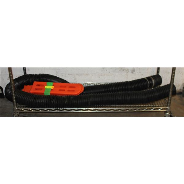 10'-4" BLACK PLASTIC HOSE IRRIGATION & 22" LAWN-