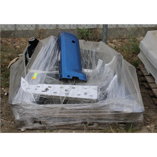 PALLET OF ASSORTED TRUCK REAR BUMPER ATTACHMENTS