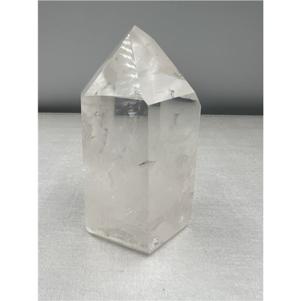 3.3 inch Clear Quartz Tower