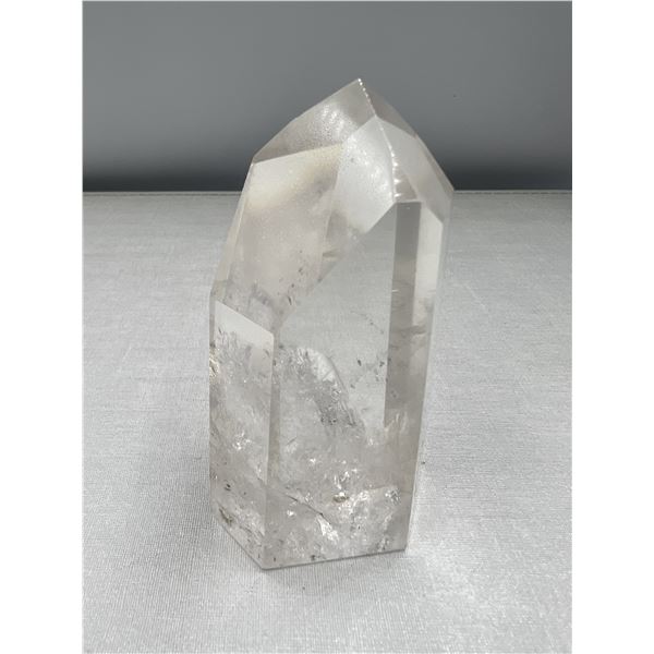 3 inch Clear Quartz Tower