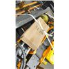 Image 2 : GIYI GY-D680 BLACK / YELLOW INDUSTRIAL HYDRAULIC SKID STEER PILE HAMMER ATTACHMENT WITH TOOLING