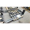 Image 1 : GIYI GY-SF60 BLACK INDUSTRIAL SKID STEER FORKLIFT ATTACHMENT WITH FORKS