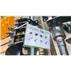 Image 2 : 8 PCS BLACK / YELLOW MINI EXCAVATOR MULTI ATTACHMENT SET INCLUDING SMALL DIGGING BUCKET, CLEANING