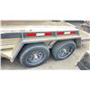 Image 2 : 2008 TRAILERMAN FLAT DECK TRAILER, BLACK, VIN 2T91HG2L18A131008,