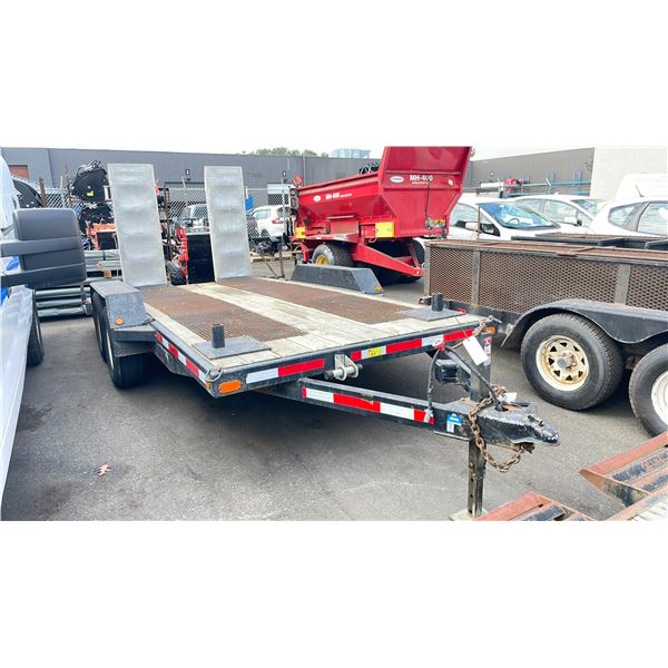 2010 SCOTT TANDEM AXLE TRAILER, BLACK, VIN 2S9TF3243A1095227,