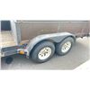 Image 2 : 1993 TRITON TANDEM AXLE TRAILER, BLACK, VIN 1T9216CT0PW293334,