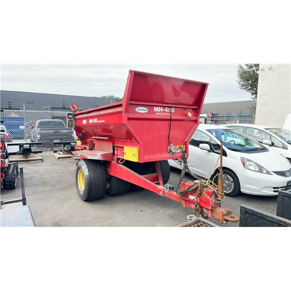2006 TYCROP MH-400 TRAILER, RED, VIN 17770,