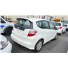 Image 3 : 2011 HONDA FIT, 4DRSW, WHITE, VIN JHMGE8H52BC802323,