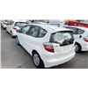 Image 2 : 2009 HONDA FIT, 4DRSW, WHITE, VIN JHMGE88569S811266,