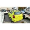 Image 2 : 2007 PONTIAC VIBE, 4DR HATCHBACK, YELLOW, VIN 5Y2SL65887Z430009,