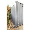 Image 2 : GREY 20' 67,200 MAX CAPACITY INDUSTRIAL TRANSPORT CONTAINER WITH DUAL SWING REAR DOORS