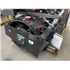 Image 2 : GIYI GY-CW59 BLACK 70" INDUSTRIAL HYDRAULIC SKID STEER COMPACTOR WHEEL ATTACHMENT