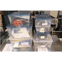 6 Bins Of Cables