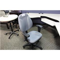 Blue Multi Lever Task Chair