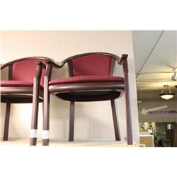 Mahogany Framed Client Chair