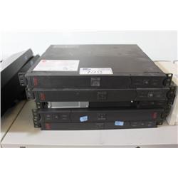 5 Apc 250 Smart Rack Mount Backups