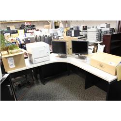 Teknion Corner Computer Station