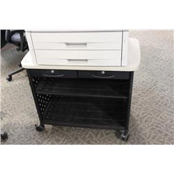 Teknion Mobile Side Table