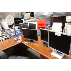 Lot Of 8 Flat Panel Monitors