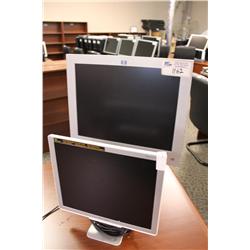 2 Flat Panel Monitors