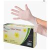 Image 1 : ClearShield VC50-L Vinyl Examination Gloves, 100 Count, Size Large