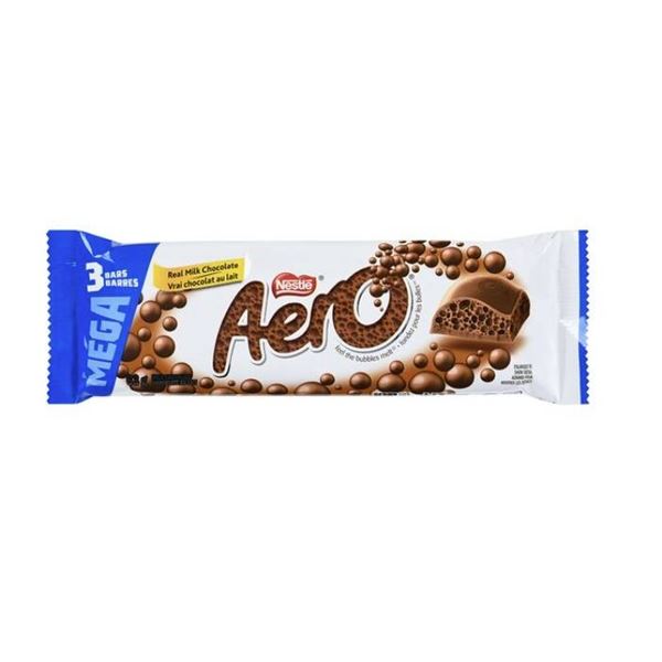 Nestle Aero Milk Chocolate Bars 9 x 63g Mega Pack
