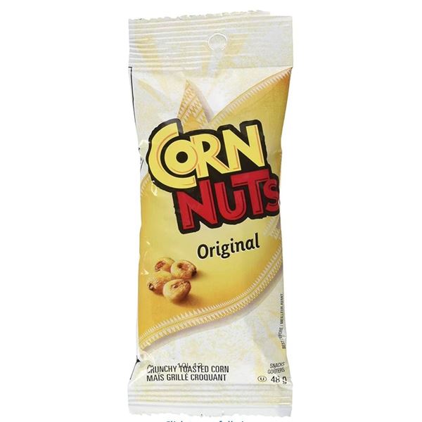Corn Nuts Original Crunchy Toasted Corn Snack 10 x 48g Bags