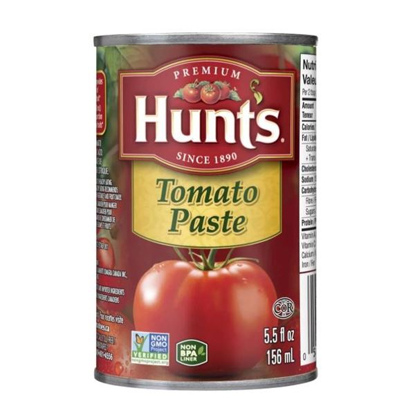 Hunt’s Tomato Paste, 8 Cans, 156ml Each