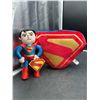 Image 1 : Superman Plush Toy and Shield Pillow Set, Red and Blue Design
