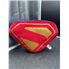 Image 2 : Superman Plush Toy and Shield Pillow Set, Red and Blue Design