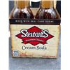 Image 4 : Stewart’s Fountain Classics Cream Soda 4-Pack, 335ml Glass Bottles