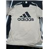 Image 2 : Adidas L/G 14/16 Shirts, Black and Tan, Set of 2