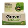 Image 1 : Gravol Ginger Chewable Tablets, 20 Tablets Each (Set of 2)