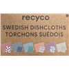 Image 1 : Recyco Swedish Dishcloths 12 Pack