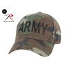 Image 1 : Rothco Adjustable Camouflage Cap with ‘ARMY’ Embroidery