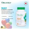 Image 1 : Organika NAC 500 mg Capsules, Two Bottles, 180 Capsules Each
