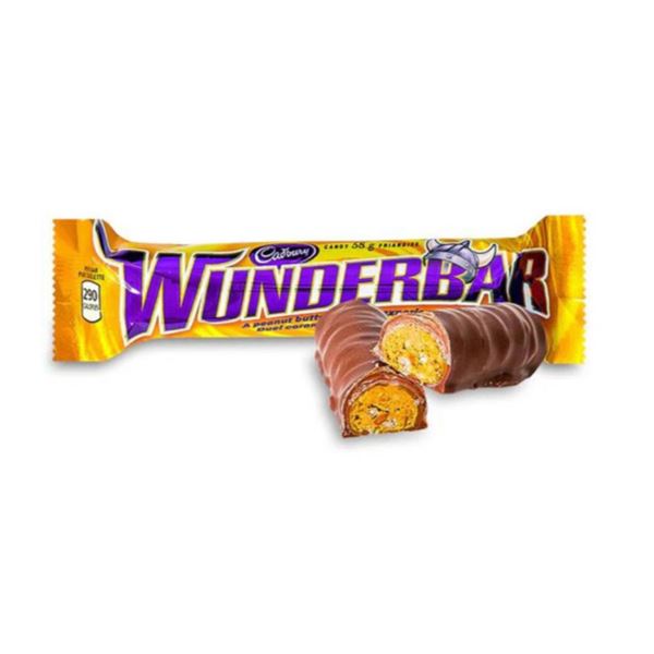 Cadbury Wunderbar Pack of 12, 58g Bars Per Unit