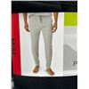 Image 4 : Eddie Bauer Men’s 2-Pack Lounge Joggers (Black/Light Gray, Medium)