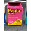 Image 3 : Assorted Nausea Medication : Pepcid AC, Pepto-Bismol, and Imodium Quick Dissolve