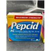 Image 4 : Assorted Nausea Medication : Pepcid AC, Pepto-Bismol, and Imodium Quick Dissolve