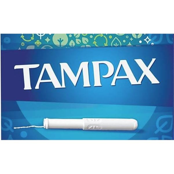 Tampax Tampons Super Absorbency – Pack of 4 Boxes (Total 40 Units)
