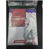 Image 3 : Emergency Zone Emergency Poncho – Green and Red, Adult Size, Weather Protection