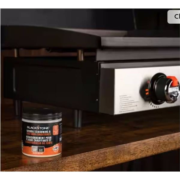 Blackstone Griddle Seasoning and Cast Iron Conditioner, 6.5 oz (192 ml)