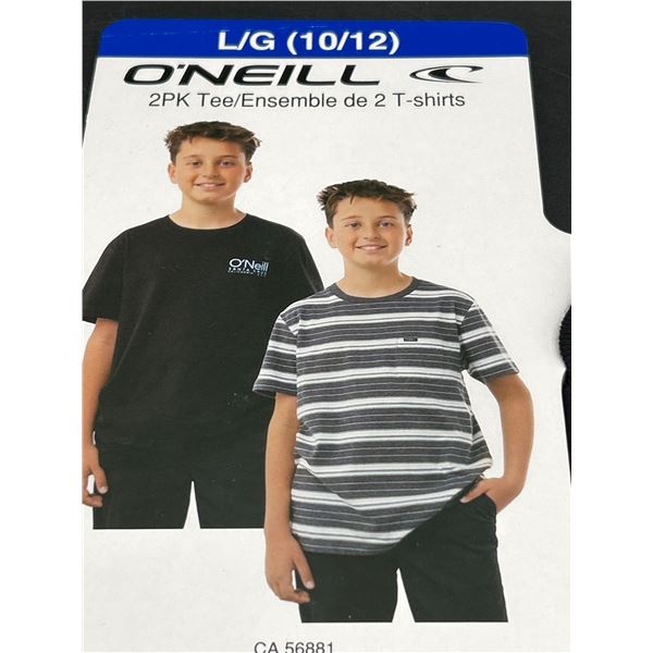 O’Neill CA 56881 2-Pack L/G (10/12) Boys’ T-Shirts