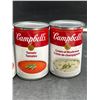 Image 2 : Lot of 5 Campbell’s Condensed Soups – Cream of Mushroom and Tomato Varieties