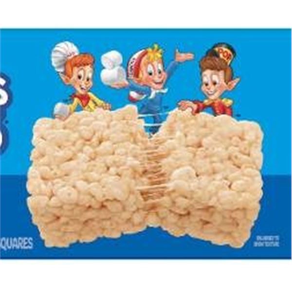 Kellogg’s Rice Krispies Squares, Original, 12 Bars x 62g