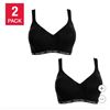 Image 1 : Calvin Klein Women’s Seamless Bralette, 2-pack